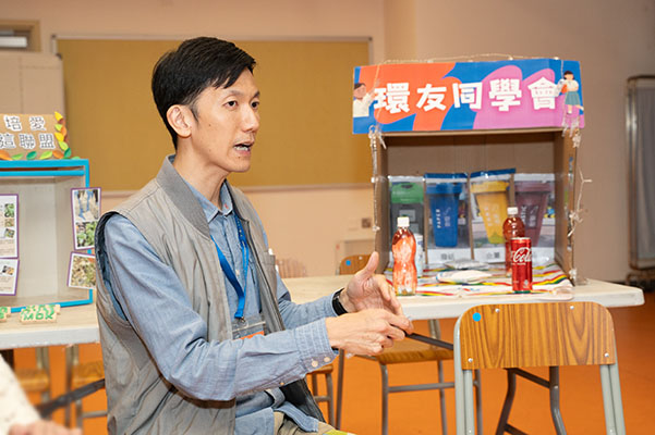 受訪者：壹Sir分享希望學生能透過推廣品牌說故事